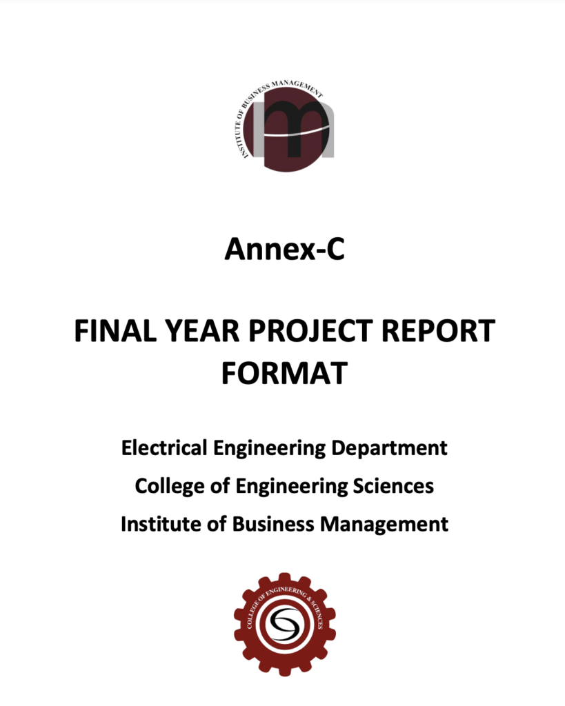 College Project Report Format